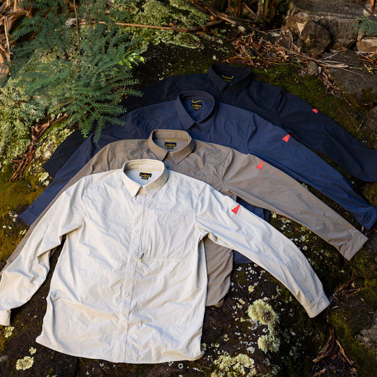 Color:Black-Florence Airtex Expedition Long Sleeve Shirt -alt