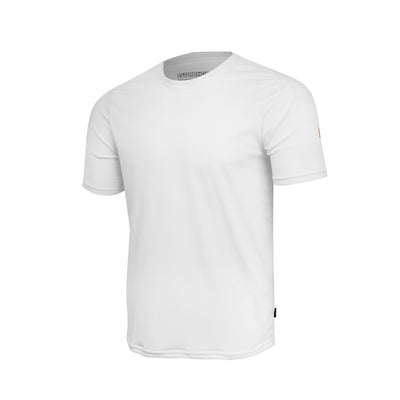 Color:White-Florence Airtex Short Sleeve Shirt
