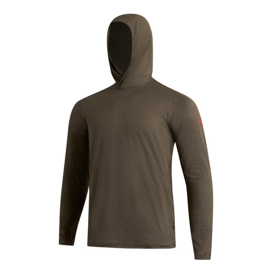 Color:Heather Mountain-Adapt Long Sleeve Hooded UPF Shirt