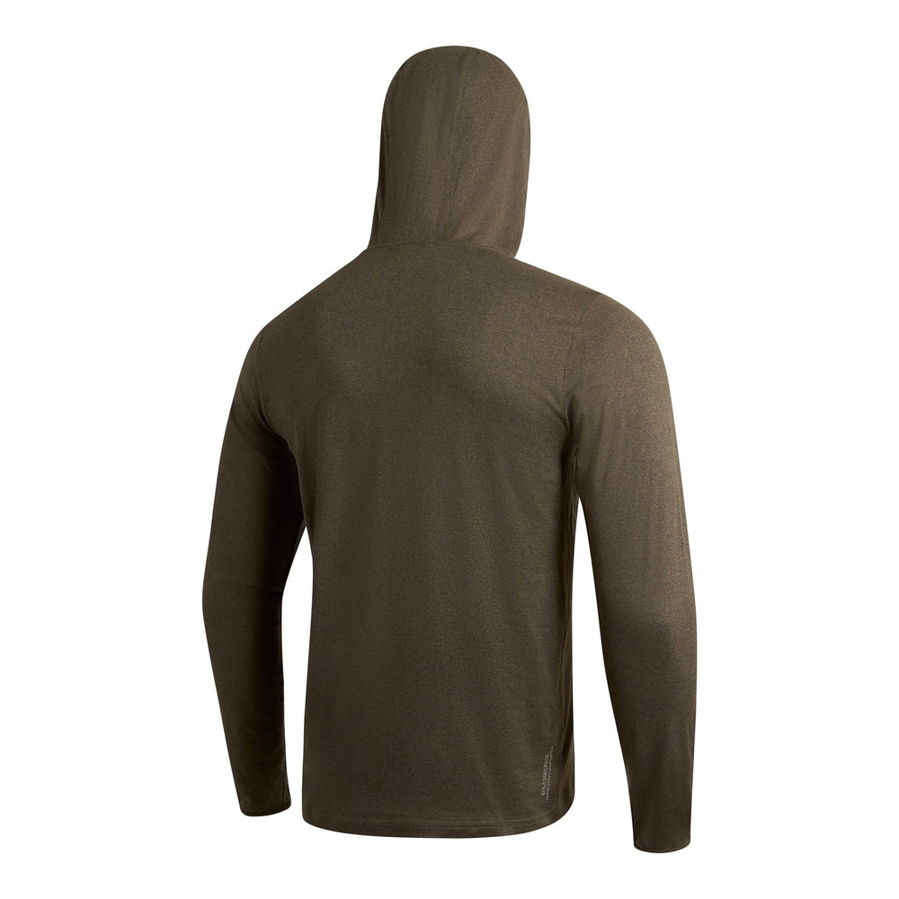 Color:Heather Mountain-Adapt Long Sleeve Hooded UPF Shirt -alt