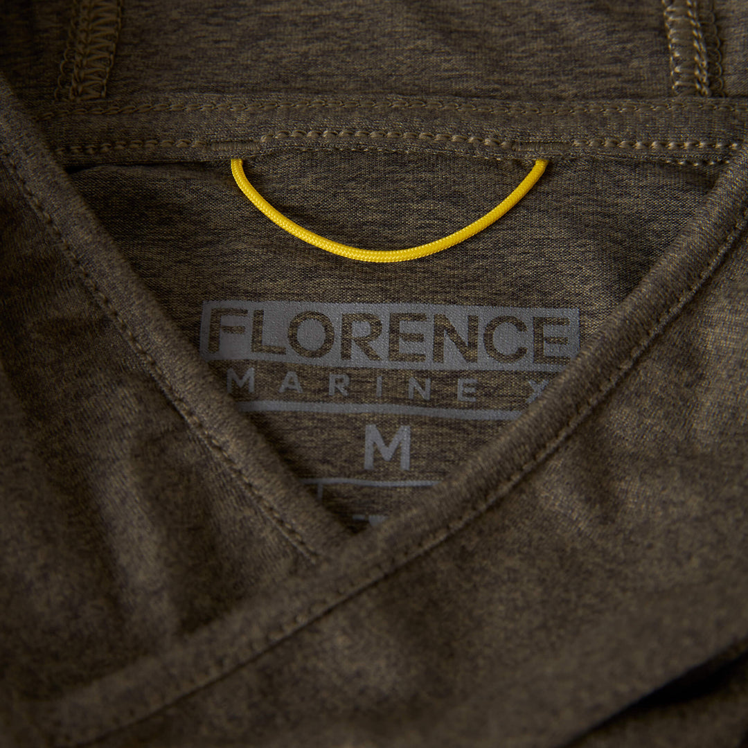 Color:Heather Mountain-Adapt Long Sleeve Hooded UPF Shirt