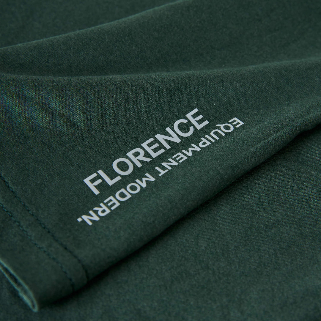 Color:Heather Sycamore-Florence Adapt Long Sleeve Hooded UPF Shirt