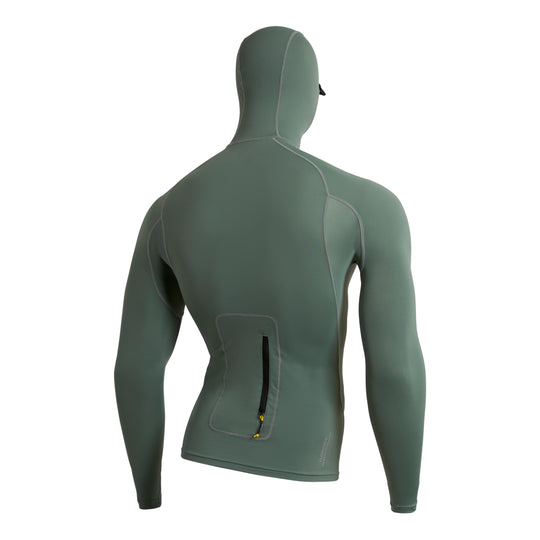 Long Sleeve Utility Pocket Hooded Rashguard – Florence Marine X