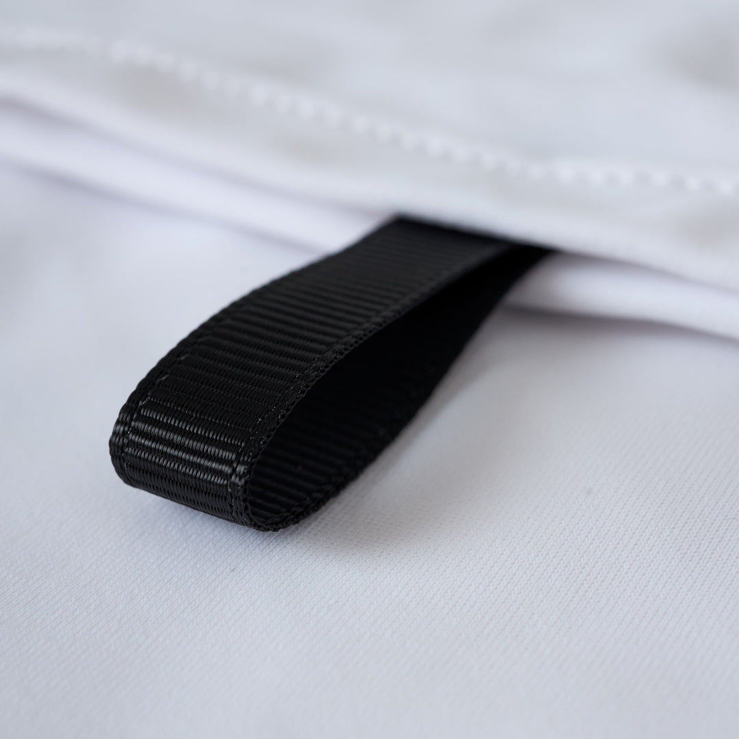 Color:White-Florence Long Sleeve Utility Pocket Hooded Rashguard