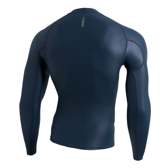 Color:Dark Navy-Florence Windshield Long Sleeve Rashguard -alt