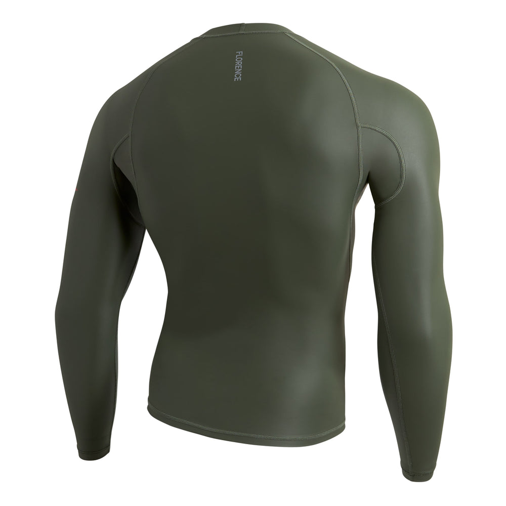 Color:Thyme-Florence Windshield Long Sleeve Rashguard -alt