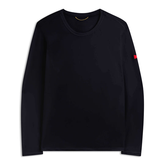 Color:Black-Florence Airtex Long Sleeve Shirt