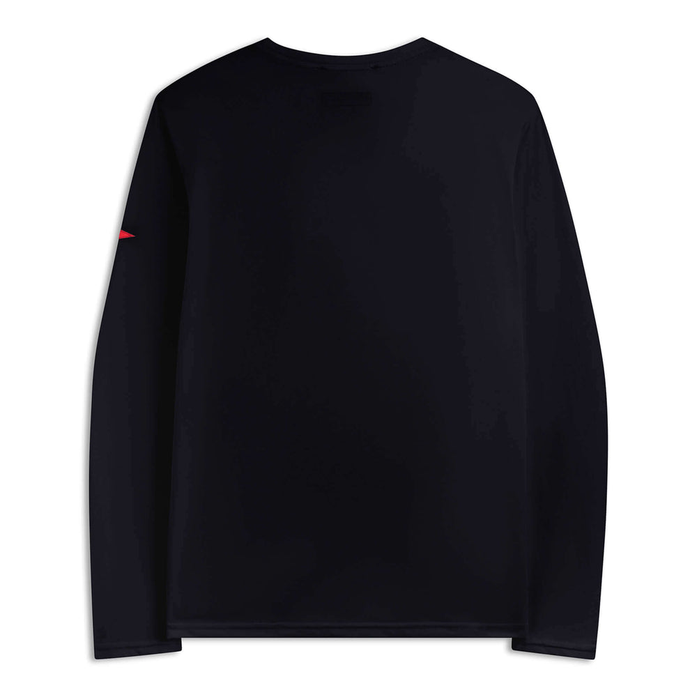 Color:Black-Florence Airtex Long Sleeve Shirt -alt