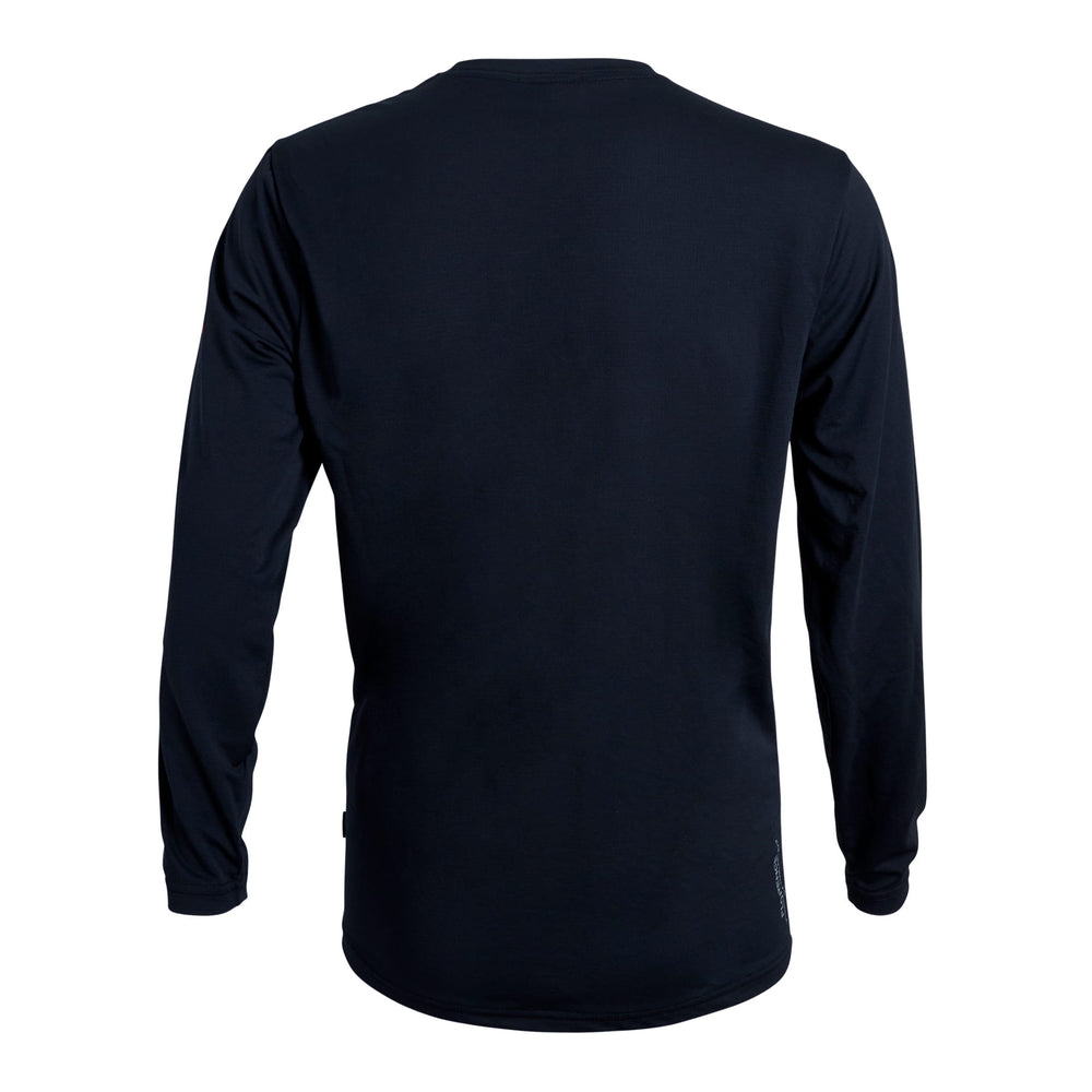 Color:Department Navy-Florence Airtex Long Sleeve Shirt -alt
