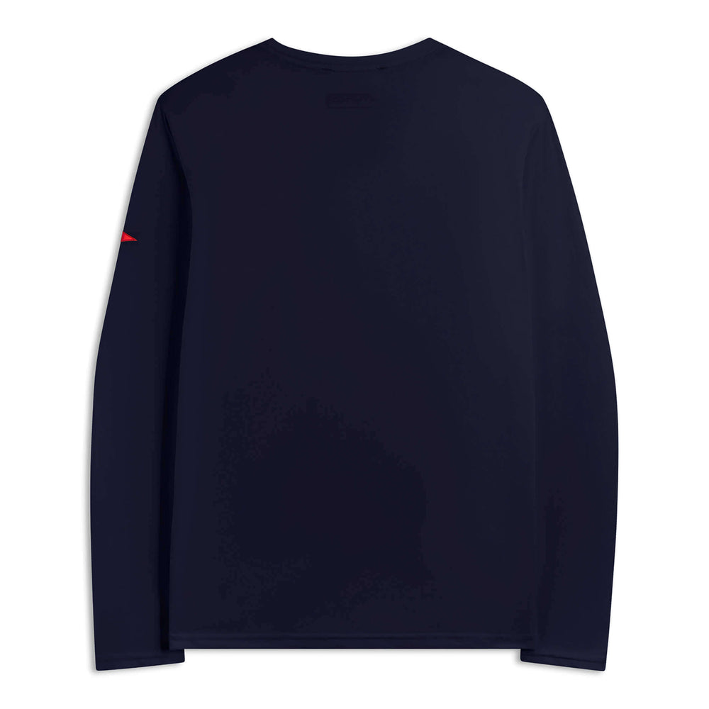 Color:Department Navy-Florence Airtex Long Sleeve Shirt -alt