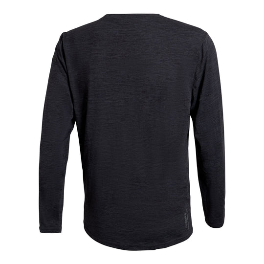 Color:Heather Charcoal-Florence Airtex Long Sleeve Shirt -alt
