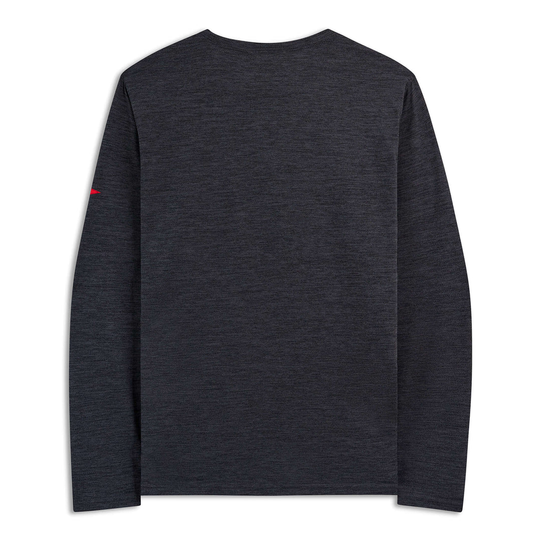 Color:Heather Charcoal-Florence Airtex Long Sleeve Shirt -alt