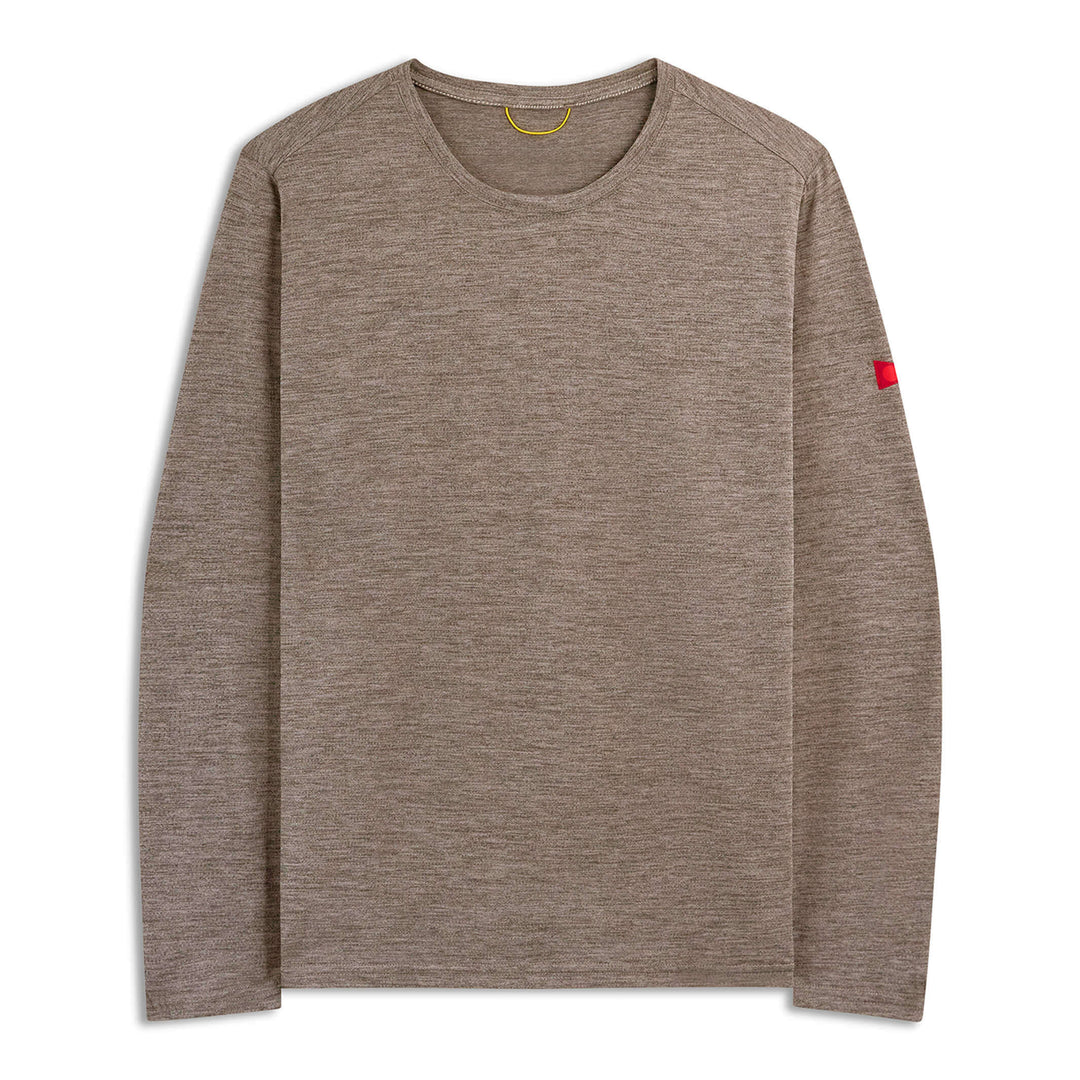 Color:Heather Pumice-Florence Airtex Long Sleeve Shirt