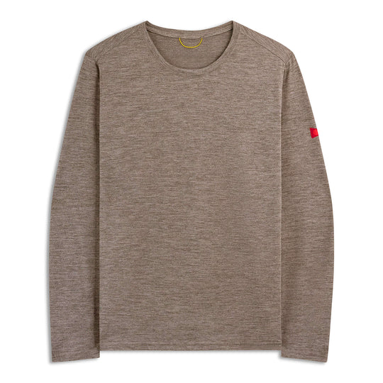 Color:Heather Pumice-Florence Airtex Long Sleeve Shirt