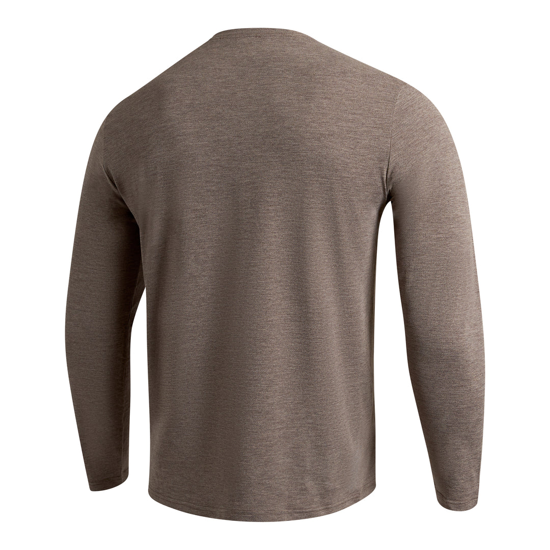 Color:Heather Pumice-Florence Airtex Long Sleeve Shirt