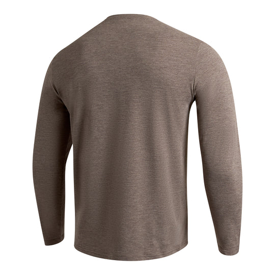 Color:Heather Pumice-Florence Airtex Long Sleeve Shirt