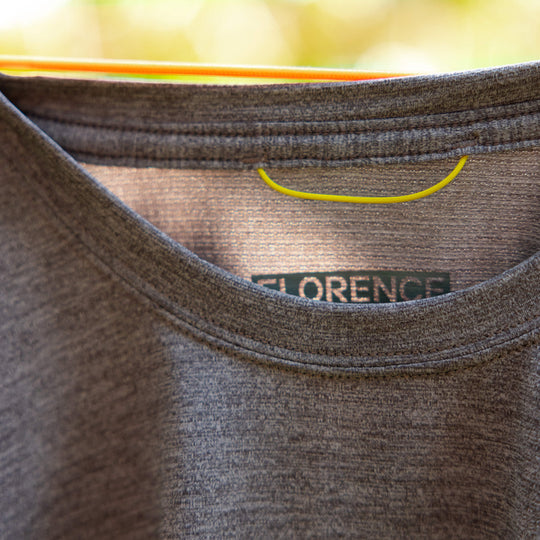Color:Heather Pumice-Florence Airtex Long Sleeve Shirt