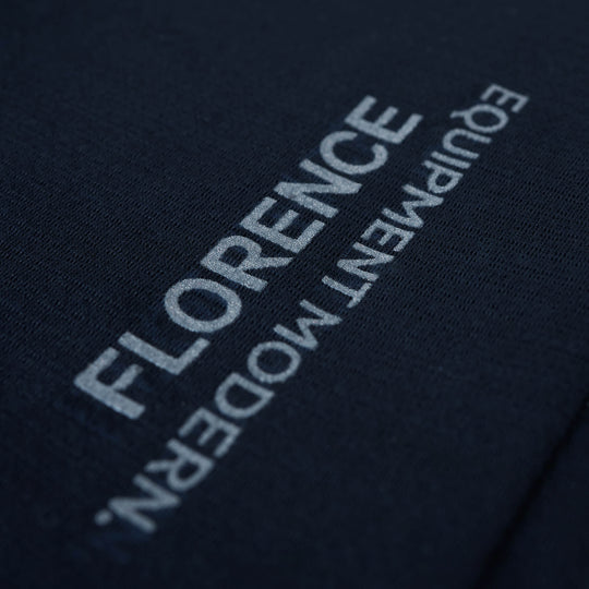 Color:Navy-Florence Airtex Long Sleeve Shirt