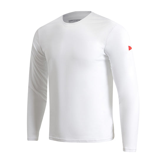 Color:White-Florence Airtex Long Sleeve Shirt