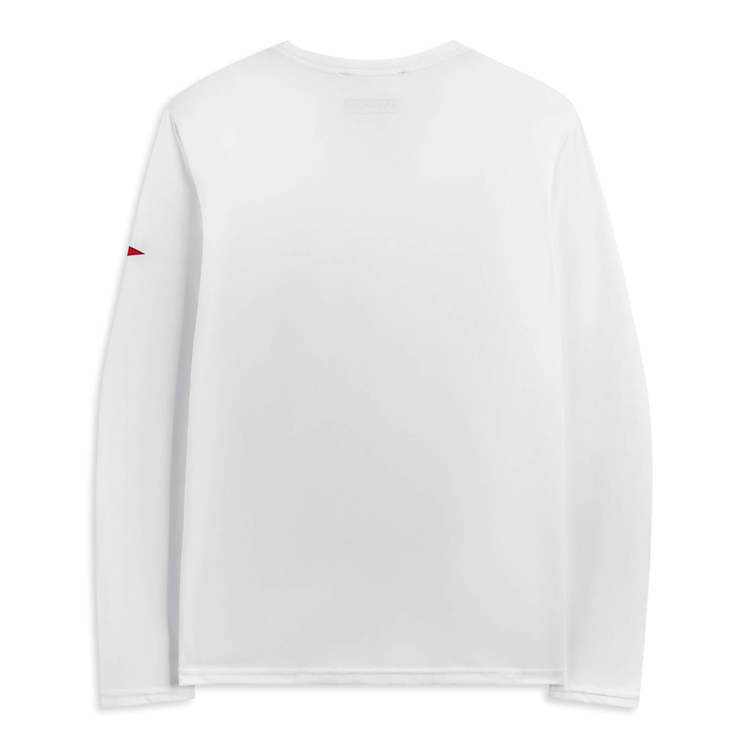 Color:White-Florence Airtex Long Sleeve Shirt -alt