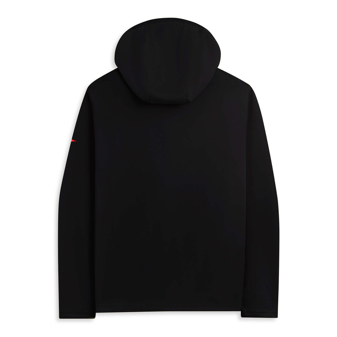 Color:Black-Florence Airtex Long Sleeve Hooded Shirt