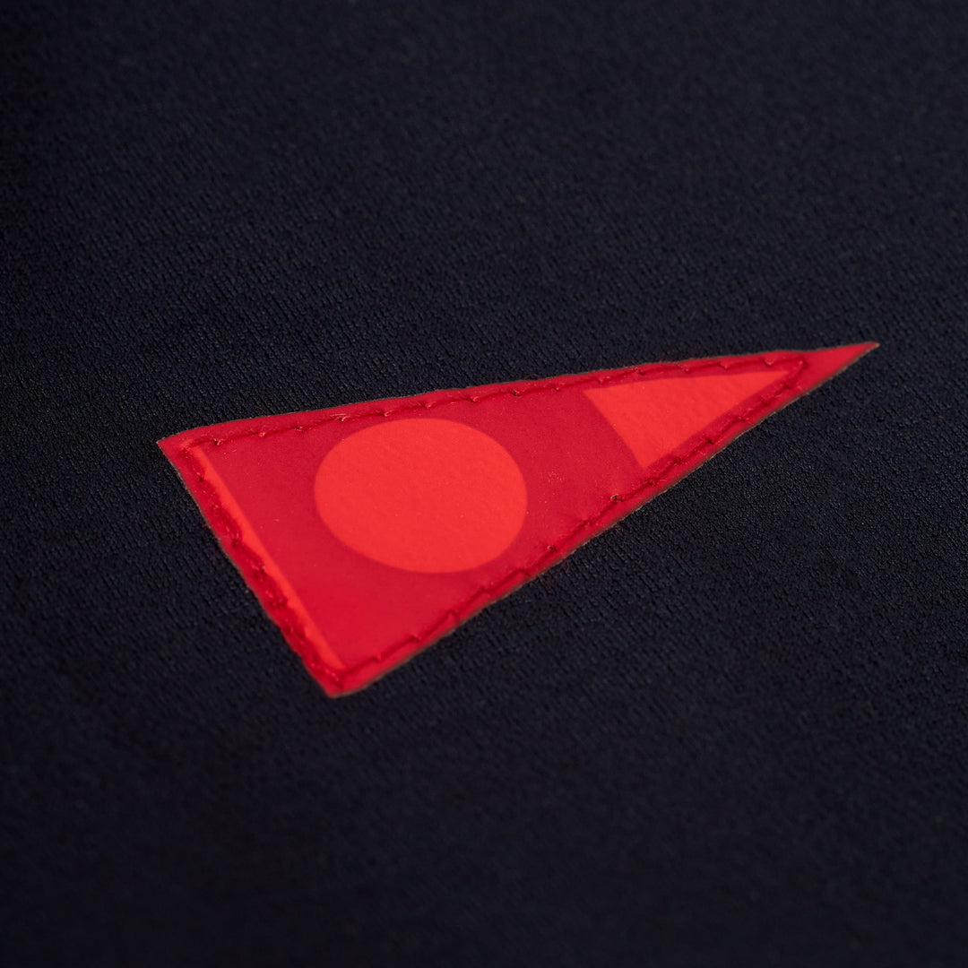 Color:Department Navy-Florence Airtex Long Sleeve Hooded Shirt