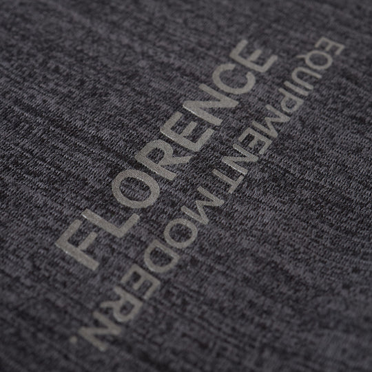 Color:Heather Charcoal-Florence Airtex Long Sleeve Hooded Shirt