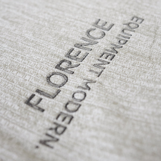 Color:Light Heather Grey-Florence Airtex Long Sleeve Hooded Shirt