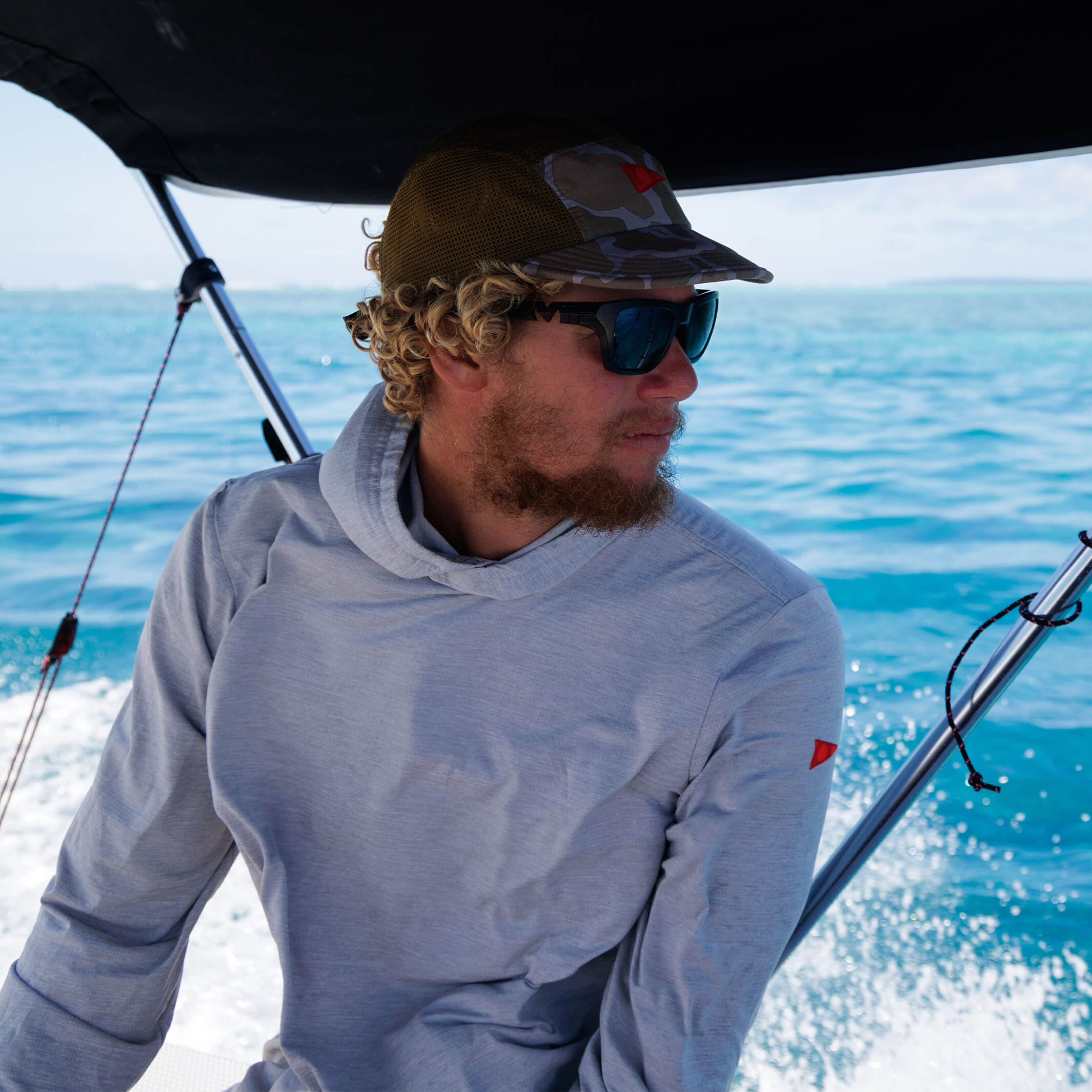 Airtex Long Sleeve Hooded Shirt – Florence Marine X