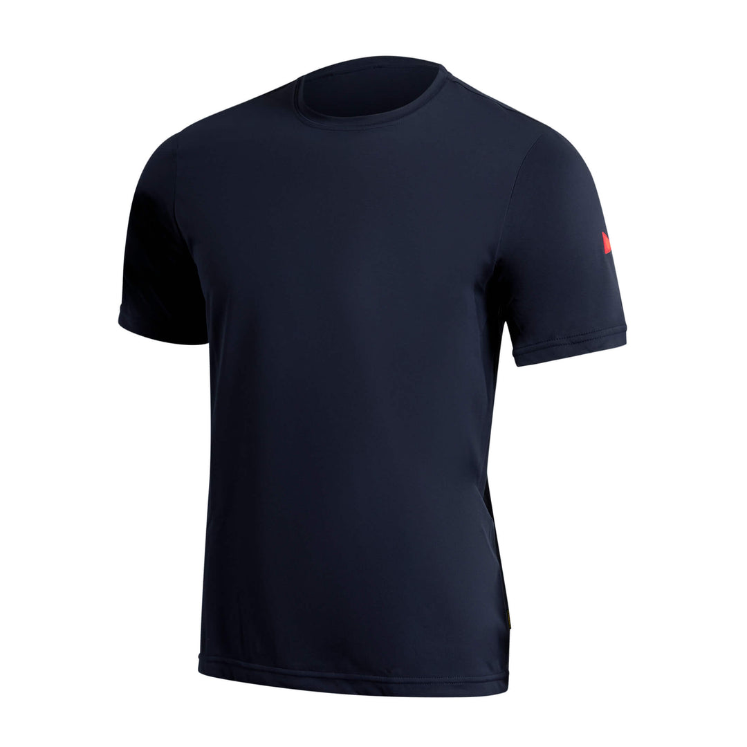Color:Navy-Florence Airtex Short Sleeve Shirt