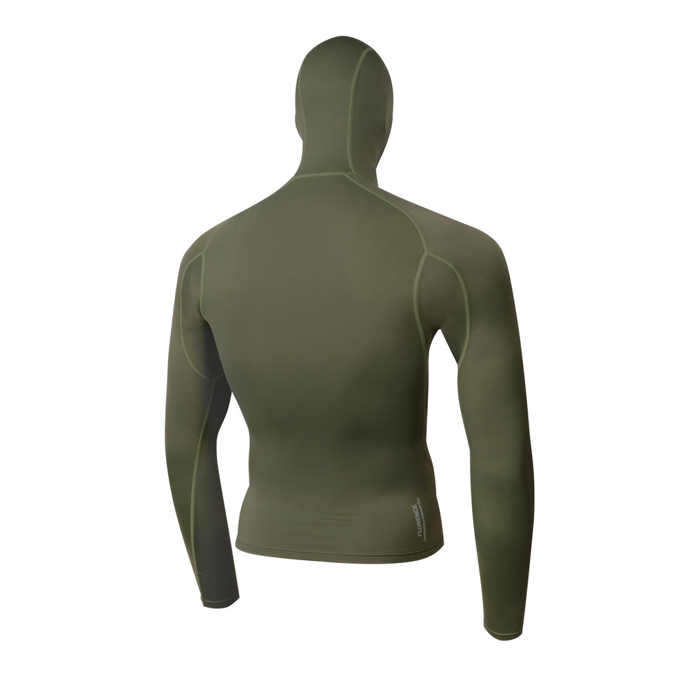 Color:Thyme-Florence Marine X Long Sleeve Hooded Rashguard -alt