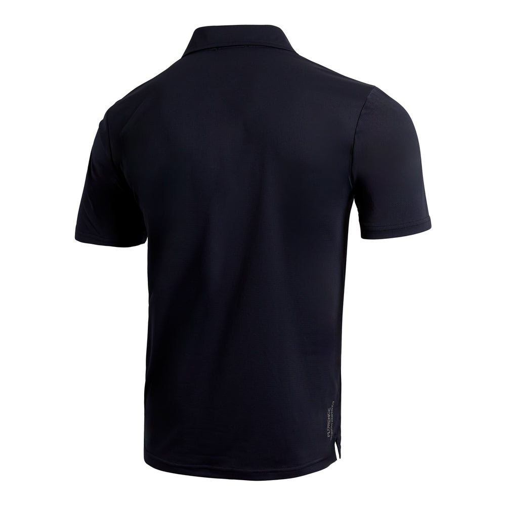 Color:Department Navy-Florence Airtex Collared Short Sleeve Shirt -alt