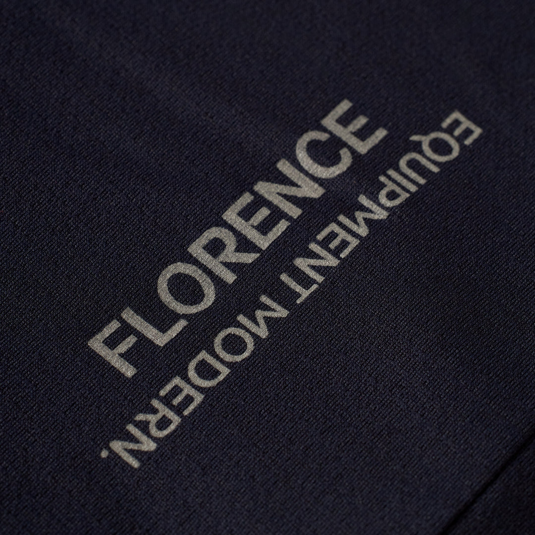 Color:Department Navy-Florence Airtex Collared Short Sleeve Shirt