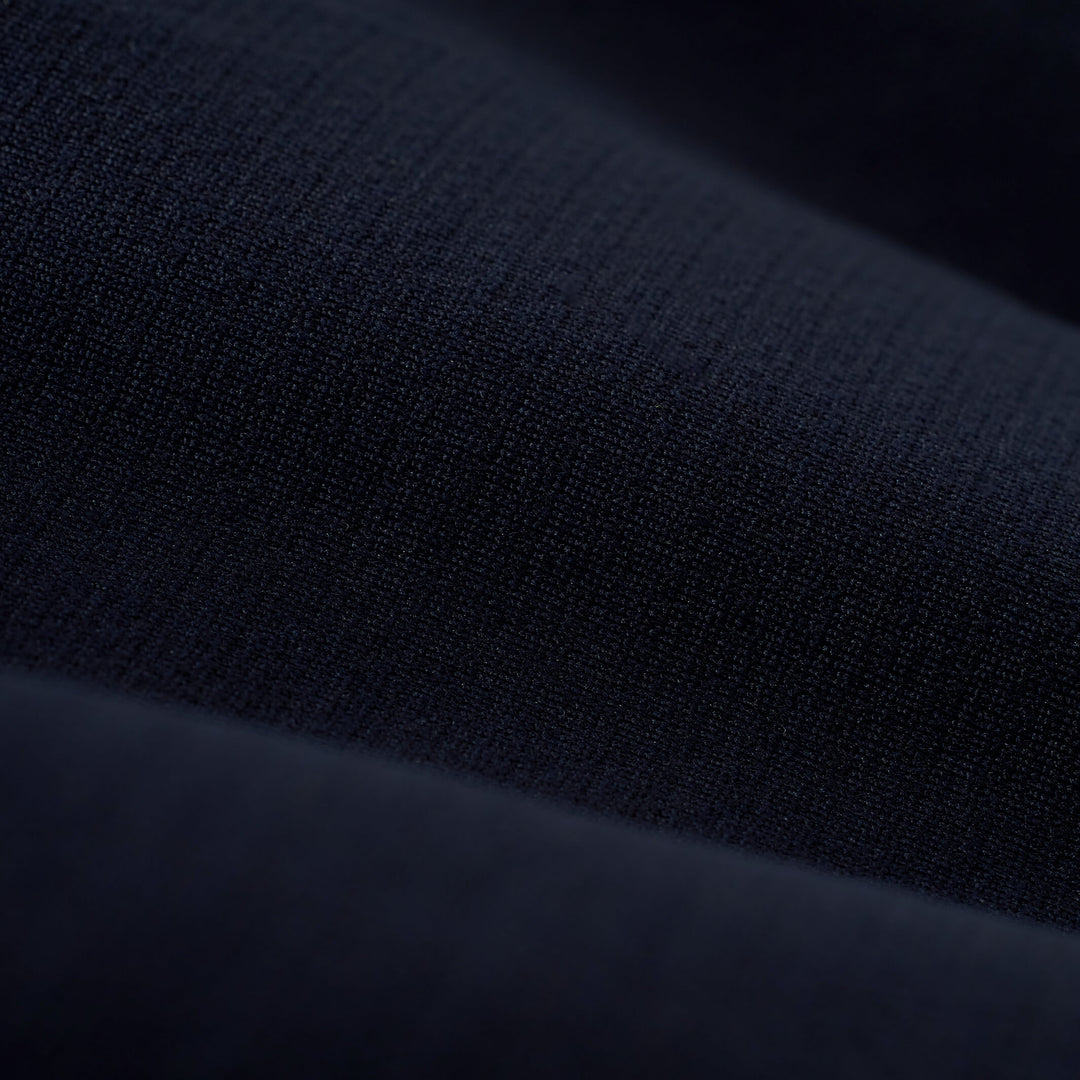Color:Navy-Florence Airtex Collared Short Sleeve Shirt
