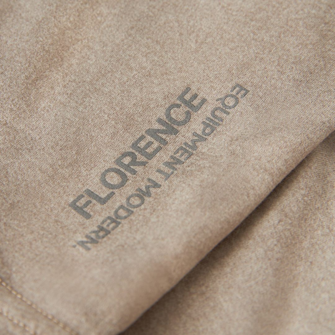 Color:Heather Vintage Khaki-Florence Adapt Long Sleeve Balaclava UPF Shirt
