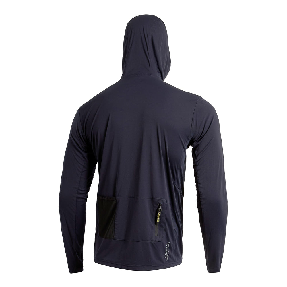 Color:Department Navy-Florence Sun Pro LS Hooded Max UPF Shirt -alt
