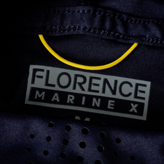 Color:Department Navy-Florence Sun Pro LS Hooded Max UPF Shirt