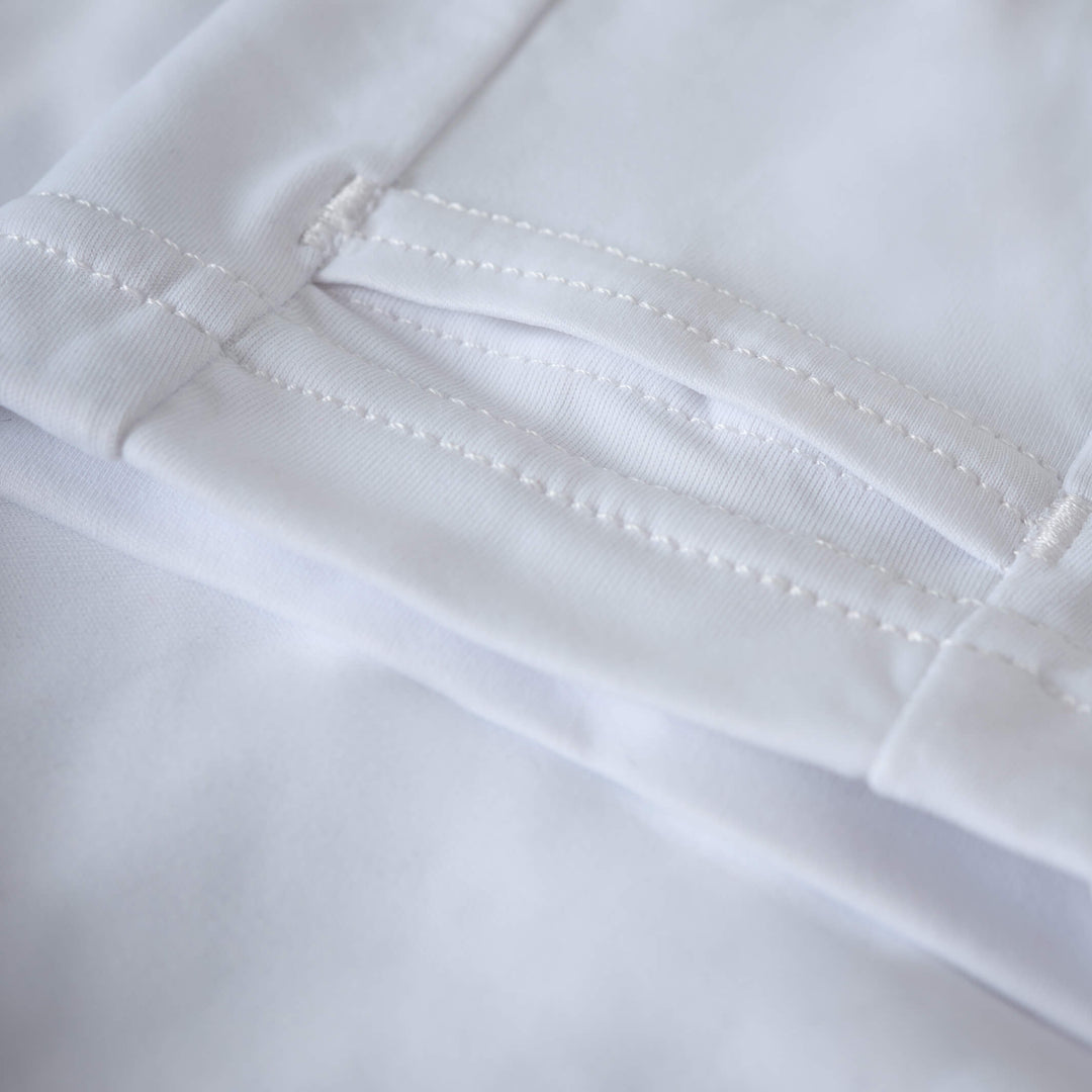 Color:White-Florence Sun Pro LS Hooded Max UPF Shirt