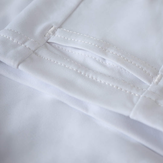 Color:White-Florence Sun Pro LS Hooded Max UPF Shirt