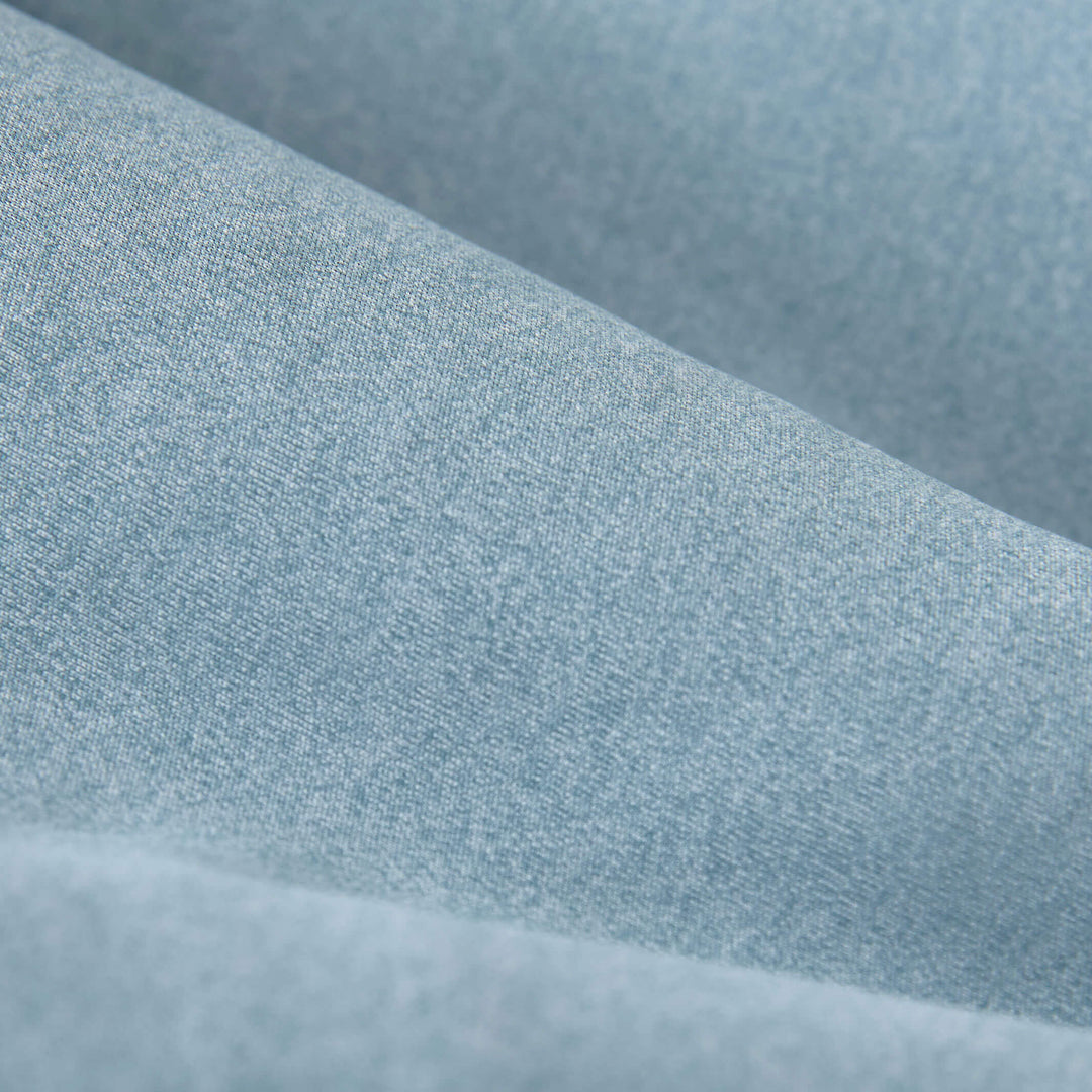 Color:Heather Light Sea Blue-Sun Pro Long Sleeve Crossover Hooded UPF Shirt