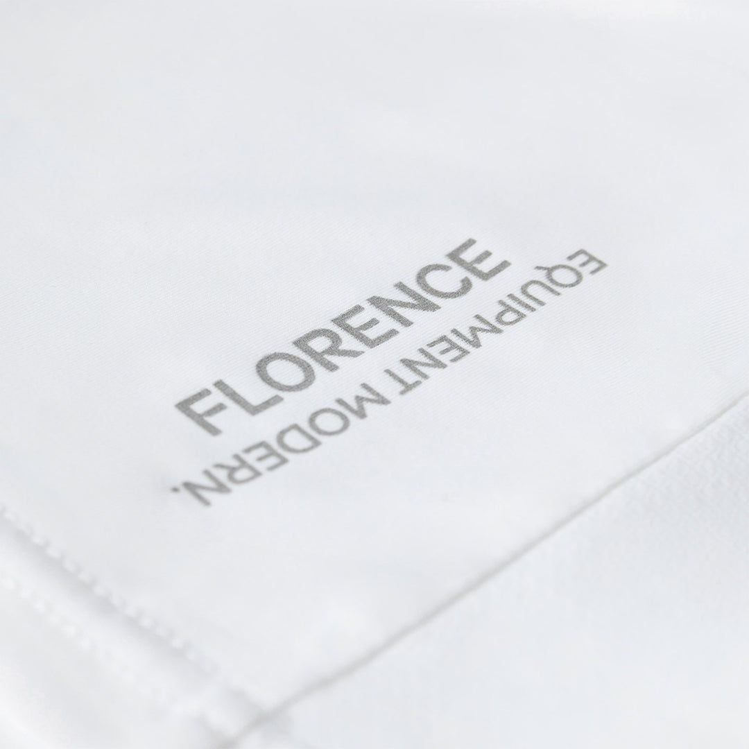 Color:White-Florence Sun Pro Short Sleeve UPF Surf Shirt