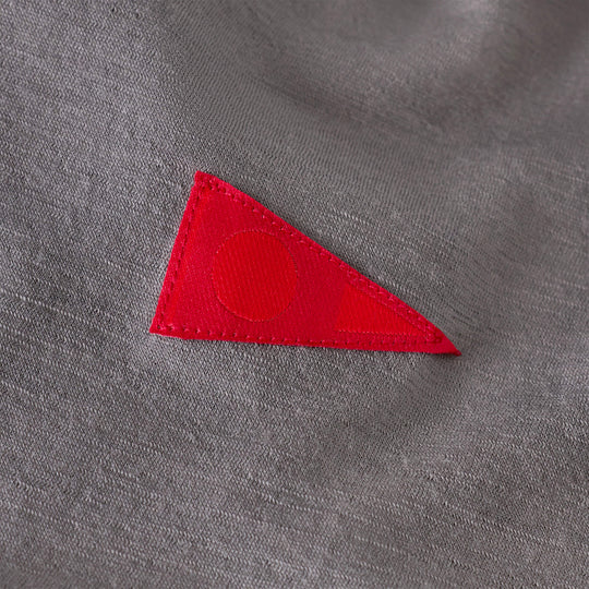 Color:Cement-Merino Wool Long Sleeve Shirt