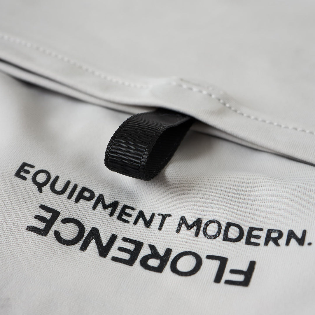 Color:Silver-Florence Sleeveless Utility Pocket Rashguard