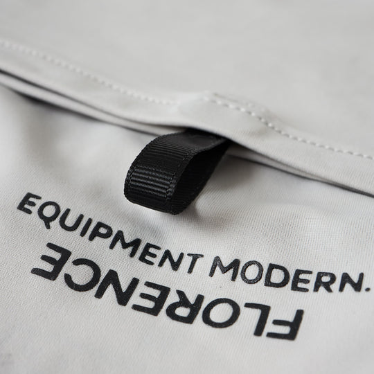 Color:Silver-Florence Sleeveless Utility Pocket Rashguard