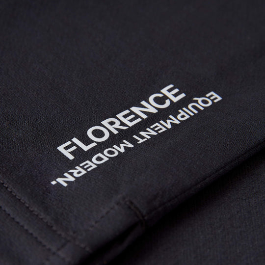 Color:Black-Florence Airtex Collared Long Sleeve Shirt