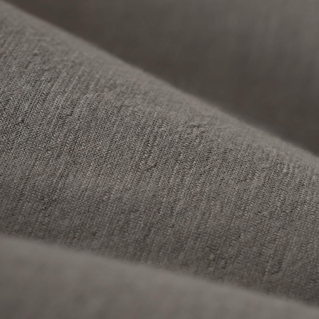 Color:Cement-Florence Merino Wool Hooded Long Sleeve Shirt