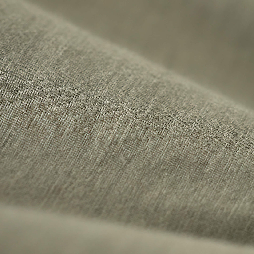Color:OD Green-Florence Merino Wool Hooded Long Sleeve Shirt