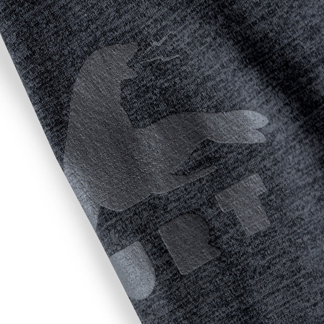 Color:Heather Charcoal-Florence C4 10th Anniversary Airtex Long Sleeve Hooded Shirt