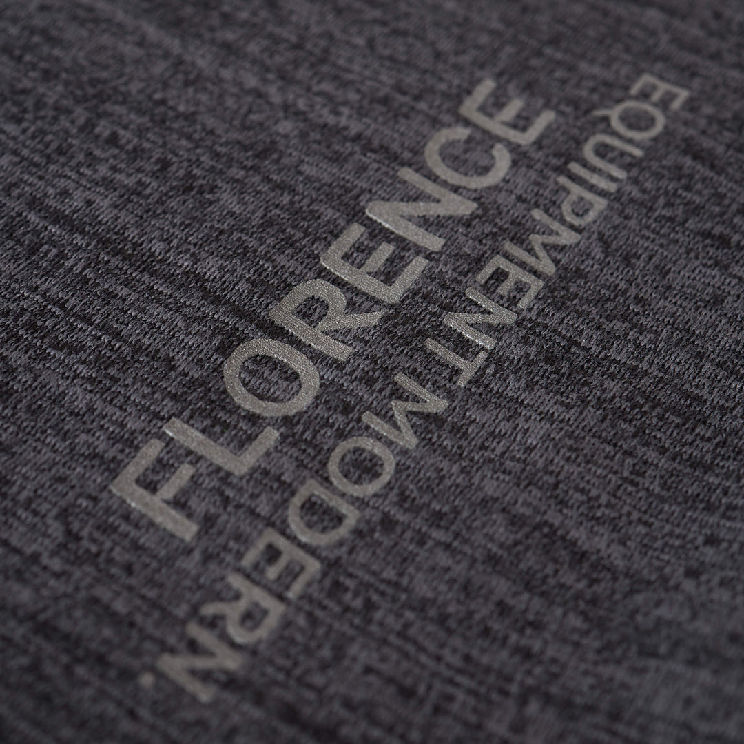 Color:Heather Charcoal-Florence C4 10th Anniversary Airtex Long Sleeve Hooded Shirt