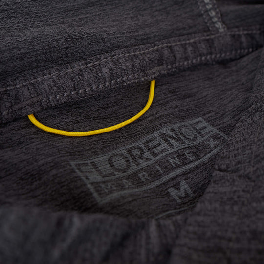 Color:Heather Charcoal-Florence C4 10th Anniversary Airtex Long Sleeve Hooded Shirt